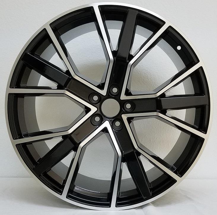 22'' wheels for AUDI Q8 3.0 PRESTIGE 2019 & UP 5x112 22x9.5 +31mm