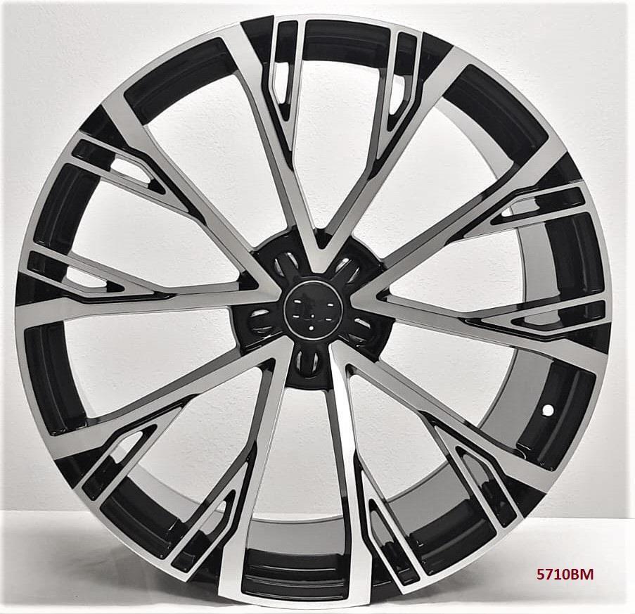 22'' wheels for Audi e-TRON PRESTIGE QUATTRO 2019 & UP 5x112 22x9.5 +20MM