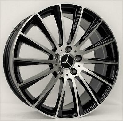 18'' wheels for Mercedes E350 4MATIC SEDAN 2020 & UP staggered 18x8.5/9.5"