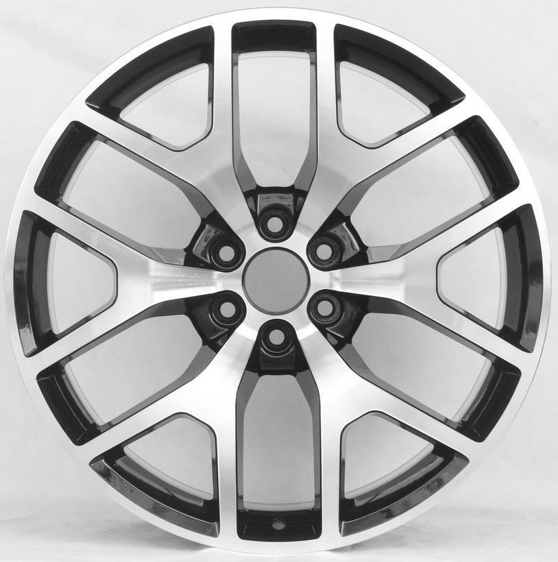 24" WHEEL TIRE PACKAGE FOR CHEVROLET SILVERADO SUBURBAN AVALANCHE TAHOE 6x139.7