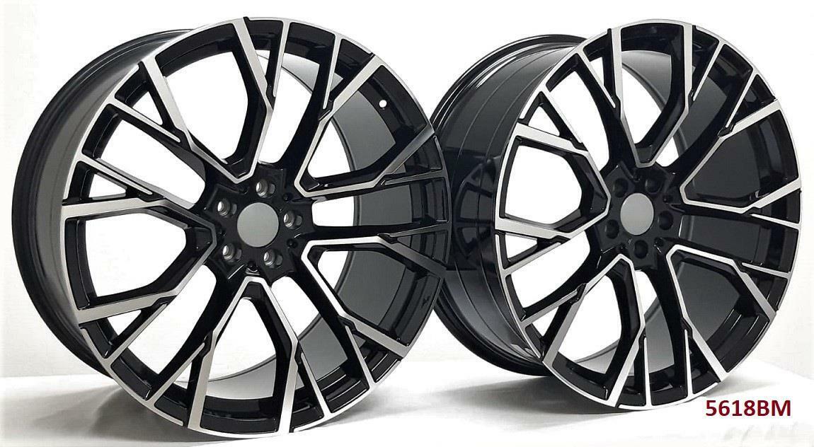 22'' wheels for BMW X6 S Drive 35i M sport 2015-19 5x120 22x9.5/22x10.5"