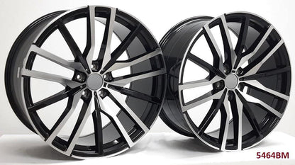 22'' wheels for BMW X7 X Drive 40i 2019 & UP 5x112 (22x9.5/10.5)