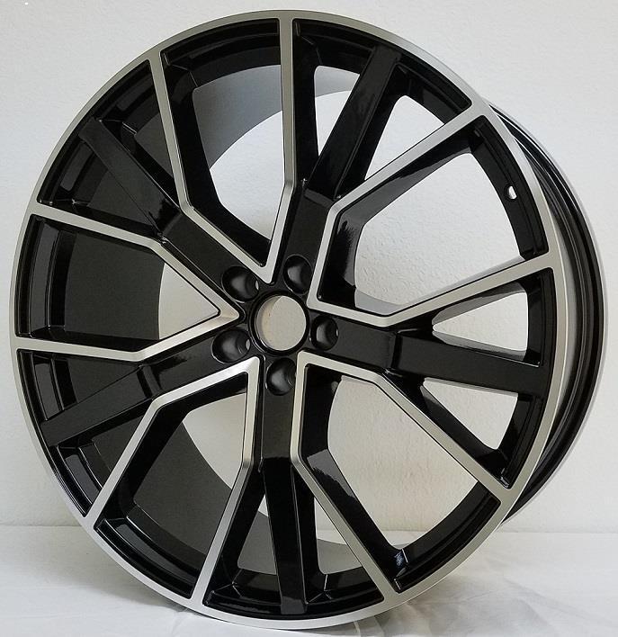 22'' wheels for AUDI Q8 3.0 PREMIUM PLUS 2019 & UP 5x112 22x9.5 +31mm