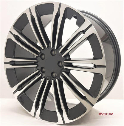 24" wheels for RANGE ROVER FULL SIZE P530 AUTOBIOGRAPHY (2023 MODEL)5x120 24x9.5