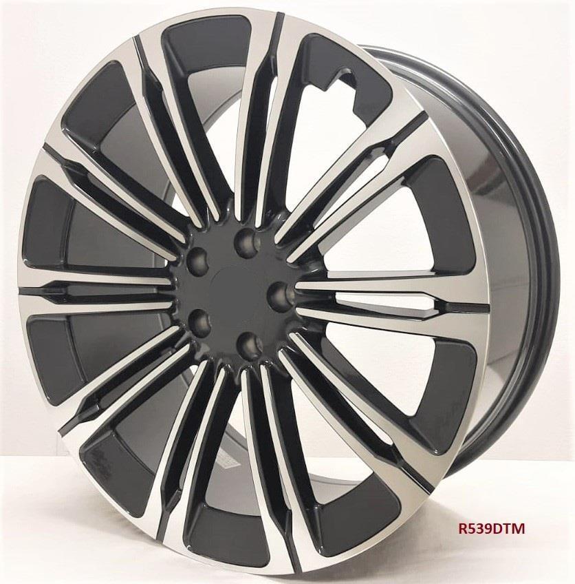 23" wheels for RANGE ROVER SPORT P440e AUTOBIOGRAPHY (2023 MODEL) 5x120 23x10