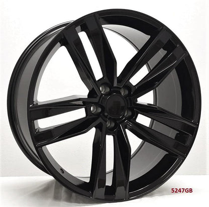 22" WHEELS FOR CHEVY CAMARO LT1 COUPE 2020 & UP stag 22x8.5/10" LEXANI TIRES