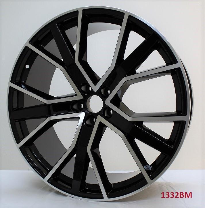 22'' wheels for Audi SQ5 2014 & UP 5x112 22x9.5 +31mm PIRELLI TIRES