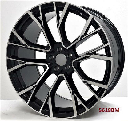 22'' wheels for BMW X6 S Drive 35i M sport 2015-19 5x120 22x9.5/22x10.5"