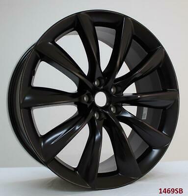 22" wheels fits TESLA MODEL S 85 P85 (staggered 22x9"/22x10")