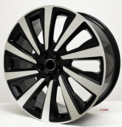 23" wheels for RANGE ROVER FULL SIZE P530 AUTOBIOGRAPHY (2023 & UP) 5x120 23x10"