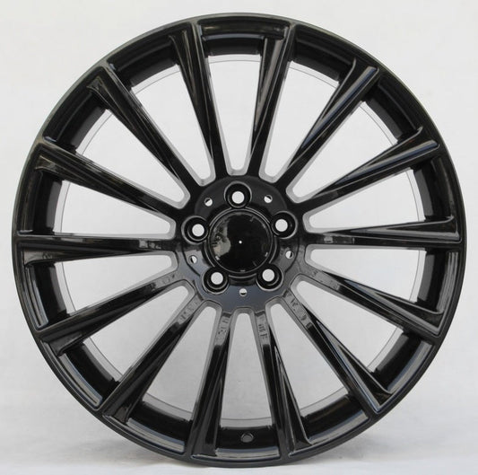 22x9" Aluminum Wheels R502-GB-22x9-5x112-35-66.56 (Set of 4 Wheels)