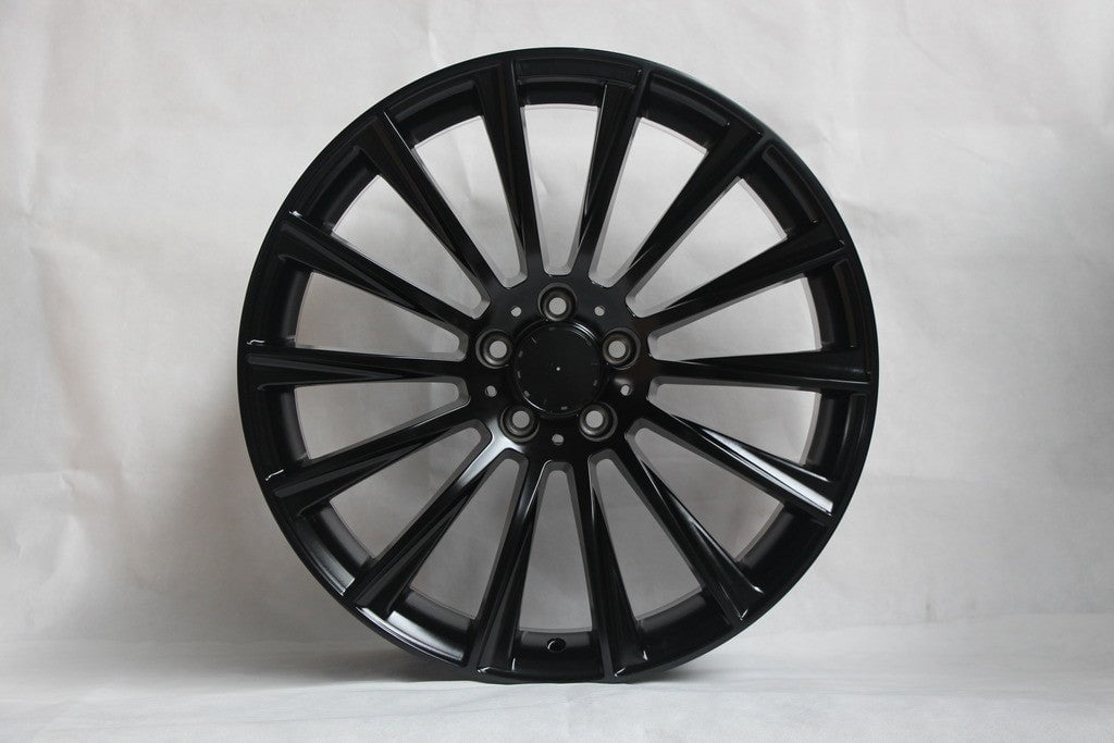 22x10" Aluminum Wheels R502-SB-22x10-5x112-35-66.56 (Set of 4 Wheels)