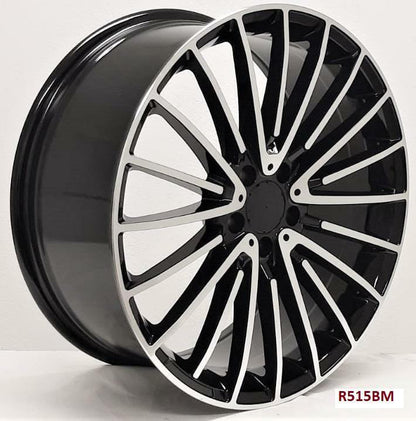 22'' wheels for Mercedes S550 SEDAN, 4MATIC 2014-17 staggered(22x9/10.5")5x112