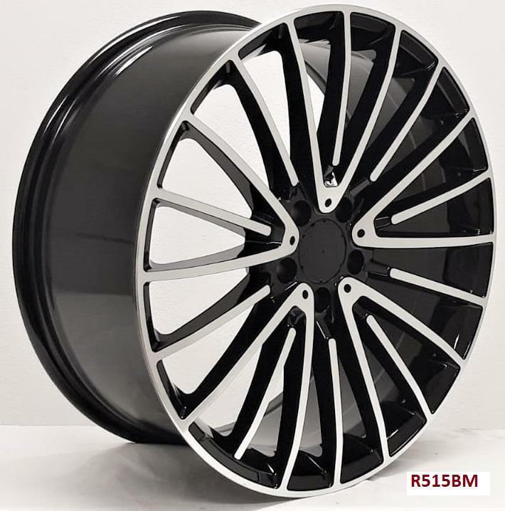 22'' wheels Mercedes S500 4MATIC SEDAN 2021 & UP stag 22x9/10.5" LEXANI TIRES